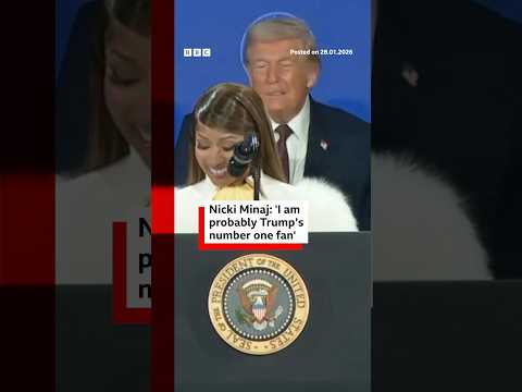 Nicki Minaj says she’s probably Donald Trump’s ‘number one fan’. #BBCNews