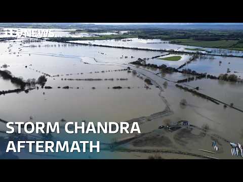 What damage did Storm Chandra leave behind?  | ITV News