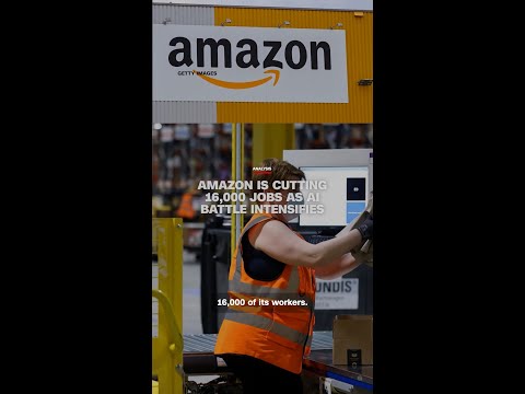 Amazon is cutting 16,000 jobs as AI battle intensifies