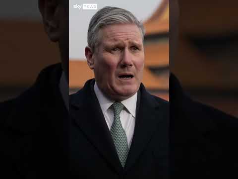 Starmer on China talks and US armada near Iran