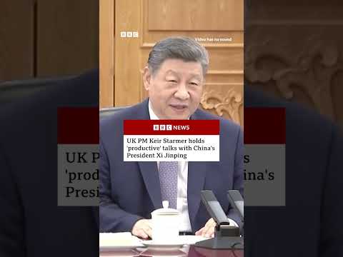 There were “real concrete outcomes” after the talks in Beijing, the UK PM said. #China #BBCNews