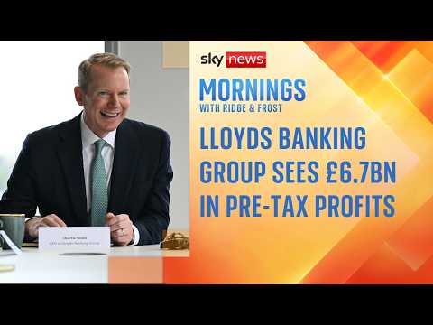 Lloyds boss on how bank has surpassed profit expectations