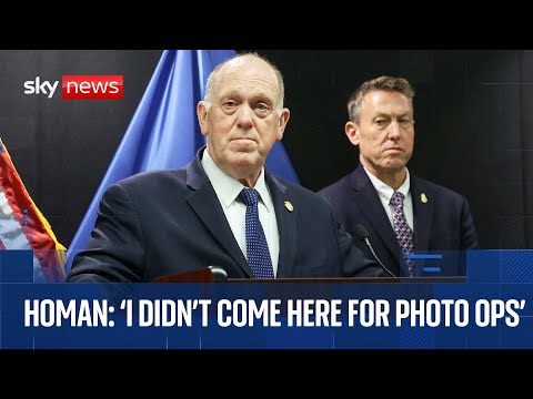 US border tsar Tom Homan’s Minneapolis news conference | Watch in full