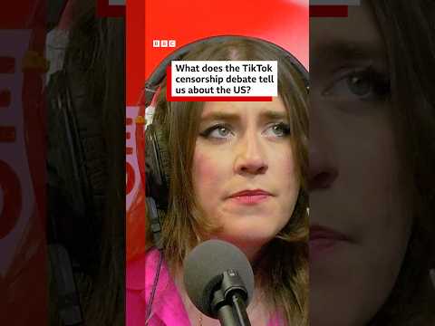What does the debate over censoring content on TikTok tell us about the US? #TikTok #US #BBCNews
