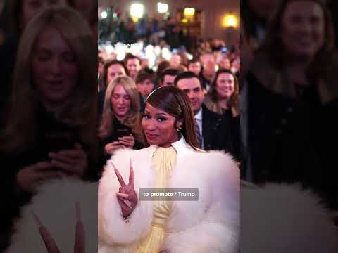 Nicki Minaj posts photo of Trump Gold Card