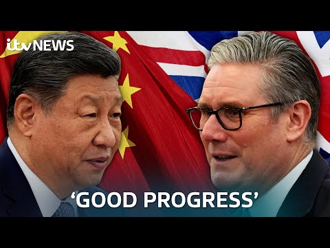 Human rights, whisky and trade: Sir Keir Starmer talks tariffs with Xi Jinping | ITV News