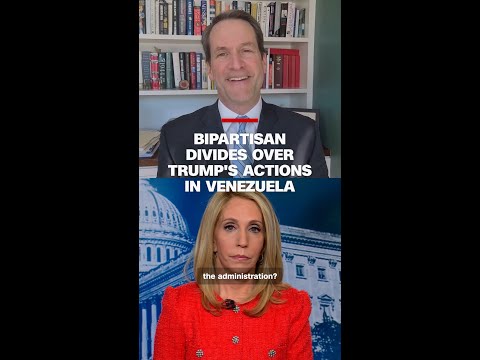 Bipartisan divides over Trump’s actions in Venezuela