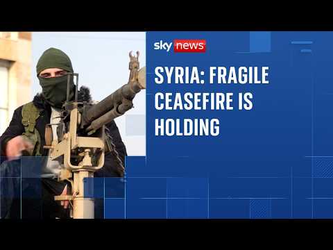 Sky’s Alex Rossi on the ceasefire between the new Syrian govt forces and Kurdish authorities
