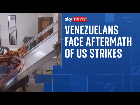 Venezuelans deal with aftermath of ‘terrifying’ US strikes