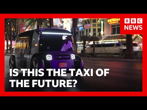 Has Las Vegas got the taxi of the future, now? | BBC News