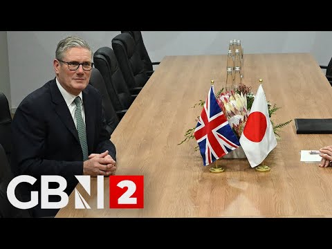 WATCH: Keir Starmer arrives in Japan for talks with the Japanese Prime Minister