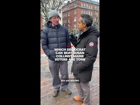Maine Democrats split over who could unseat Susan Collins