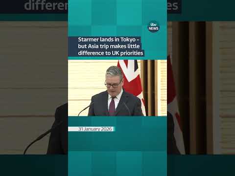 Starmer lands in Tokyo – but Asia trip makes little difference to UK priorities#news #itvnews