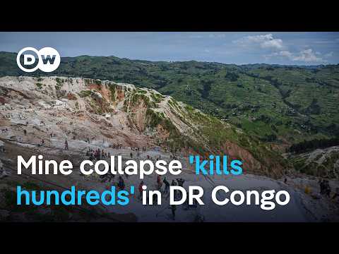 Rebel group M23 says hundreds are dead after landslides bury mine in DR Congo | DW New