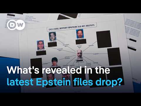 US Justice Department releases more Epstein files | DW News