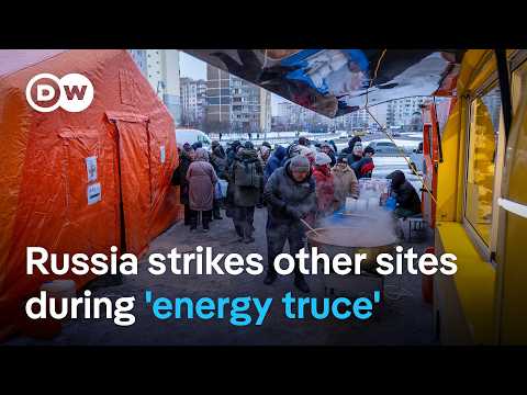 Russia, Ukraine hold energy attacks during cold spell | DW News