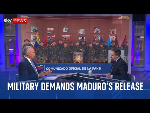 Venezuelan armed forces decry ‘abduction’ of Maduro by US