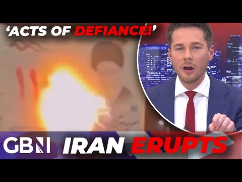 ‘Ayatollah Khamenei, your time is up!’ | Iranian regime begins to crumble as protests ERUPT