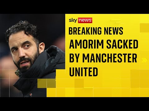 Ruben Amorim has been sacked as Manchester United head coach