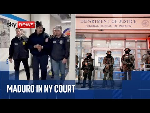 Live from New York ahead of Maduro court appearance