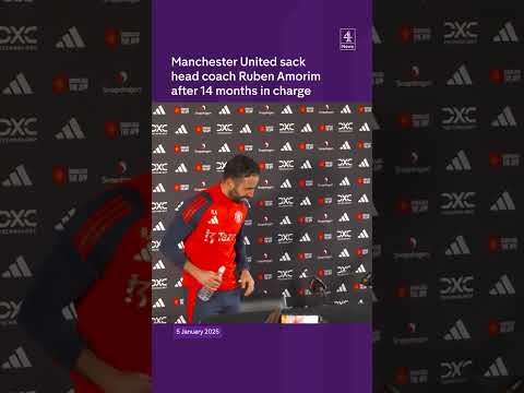 Manchester United sack head coach Ruben Amorim after 14 months in charge