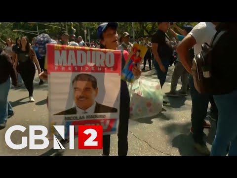WATCH: Venezuela government supporters march in Caracas as legislature convenes for new term