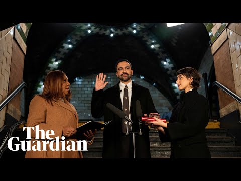 Watch Zohran Mamdani be sworn in as mayor of New York City