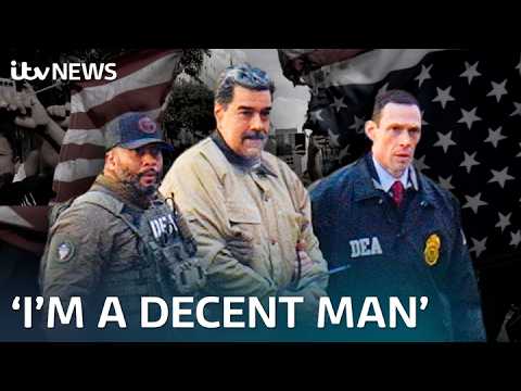 Venezuela’s Maduro pleads not guilty to charges and Trump renews his claim to Greenland | ITV News