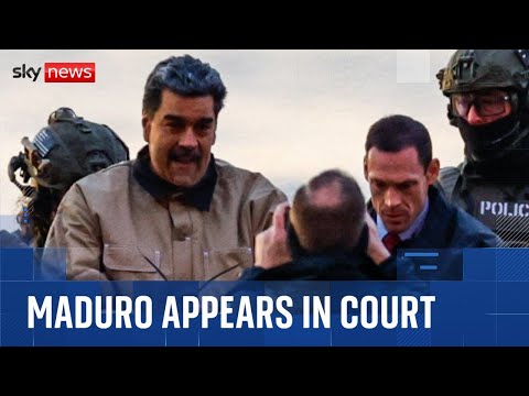 Ousted Venezuelan leader Maduro pleads not guilty in first court appearance in US