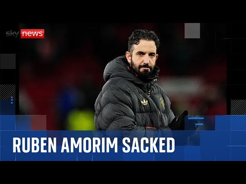 Manchester United head coach Ruben Amorim sacked as favourites to replace him are revealed