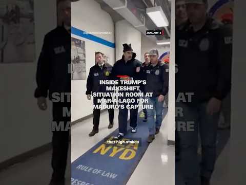 Inside Trump’s makeshift situation room at Mar-a-Lago for Maduro’s capture