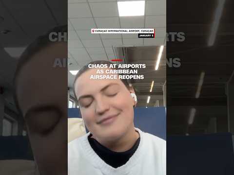 Chaos at airports as Caribbean airspace reopens