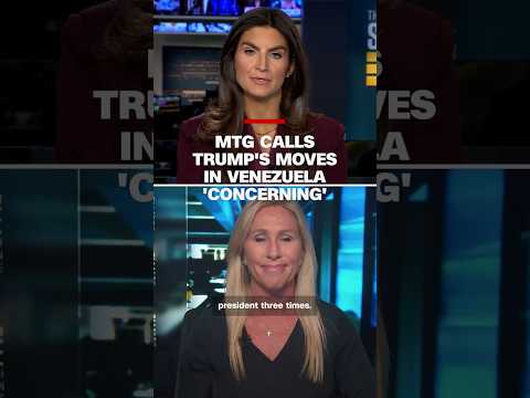 Marjorie Taylor Greene calls Trump’s moves in Venezuela ‘concerning’