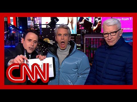 Mentalist Oz Pearlman blows Andy’s and Anderson’s minds | CNN New Year’s Eve 2026