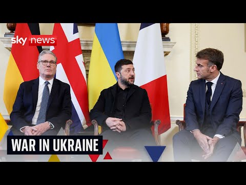 ‘Coalition of the willing’ leaders meet in Paris for talks on Ukraine