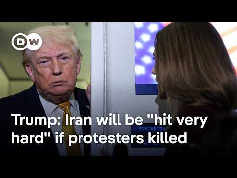 Do the Iranian  protesters care about Israel’s support or Trump’s threats? | DW News