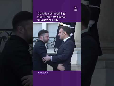 ‘Coalition of the willing’ meet in Paris to discuss Ukraine’s security