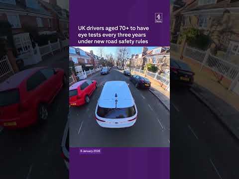 Mandatory eye tests for drivers over 70