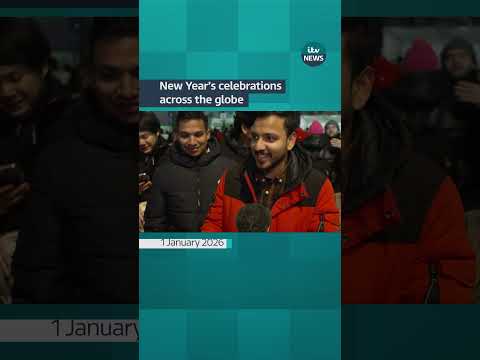 Around the world people have welcomed in 2026 #itvnews #2026