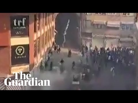 Clashes in Tehran’s Grand Bazaar as protests continue