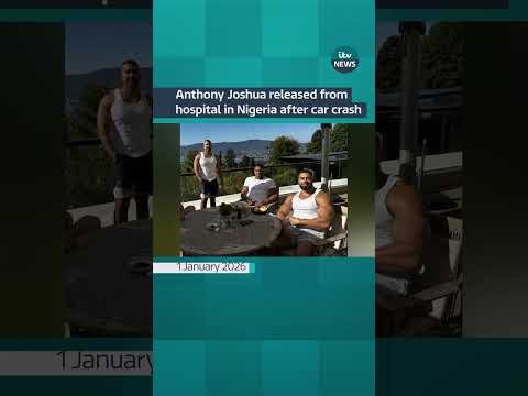 Boxer Anthony Joshua has been released from hospital in Nigeria #itvnews #anthonyjoshua
