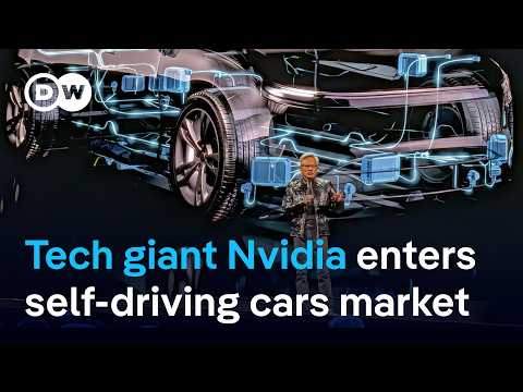 Nvidia unveils extremely powerful AI model for self-driving cars | DW News