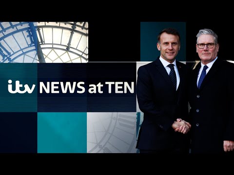 Watch ITV News at Ten – as Starmer pledges troops on the ground if Ukraine peace deal holds