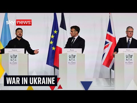 UK and France agree to send troops to Ukraine in event of peace deal | Full news conference