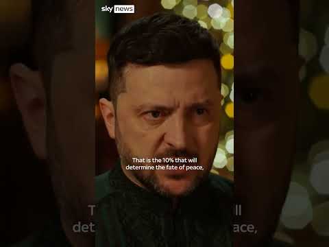 Zelenskyy: Ukraine-Russia peace agreement is ‘90% ready’