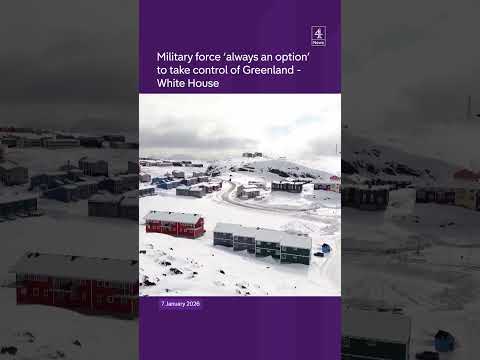 Military force ‘always an option’ to take control of Greenland – White House