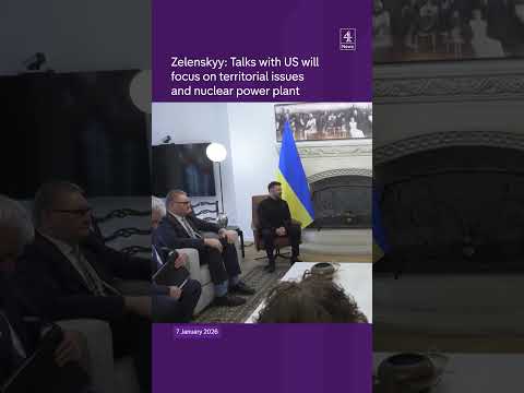 Zelenskyy says talks with US will focus on territorial issues