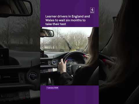 Six-month wait for driving tests