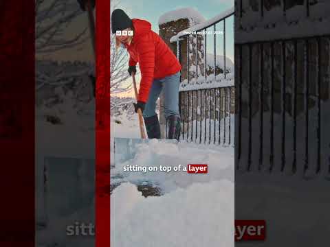 A snow roller can get as big as a small car. #SnowRoller #BBCNews