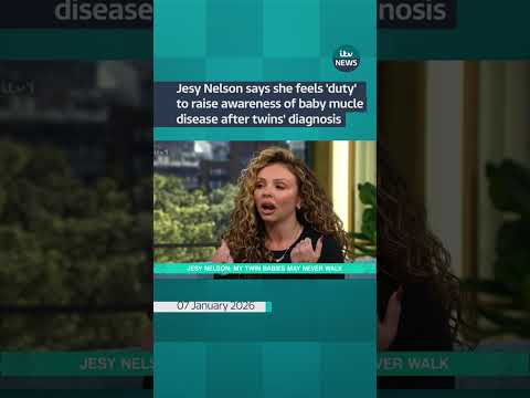 Jesy Nelson says she feels ‘duty’ to raise awareness of baby muscle disease after twins’ diagnosis